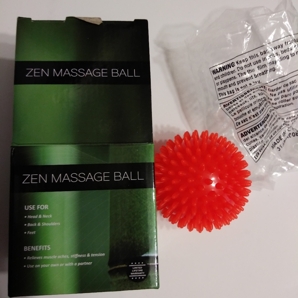 Zen messaging therapeutic ball